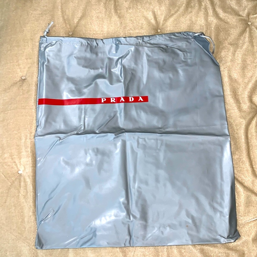 Prada Authentic Plastic Dust Bag